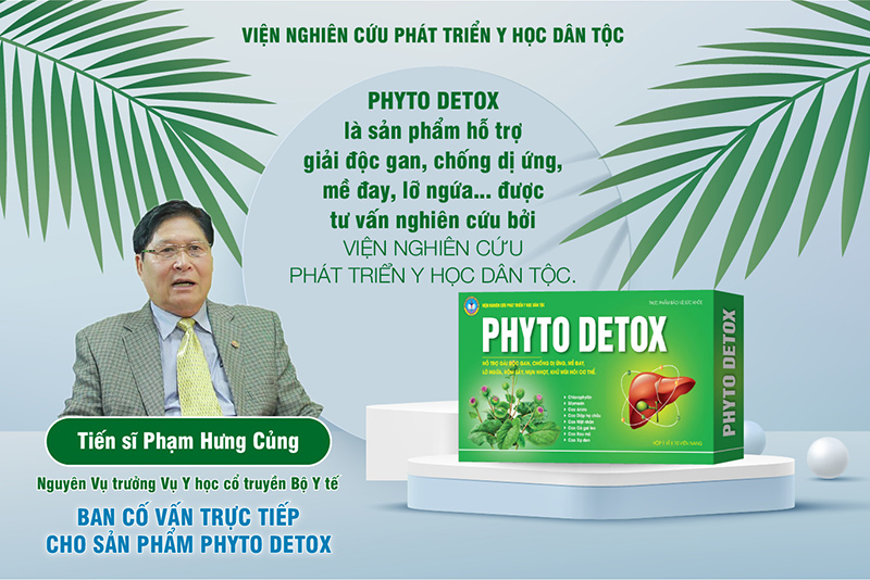 Cố vấn trực tiếp Viên uống thải độc gan Phyto Detox