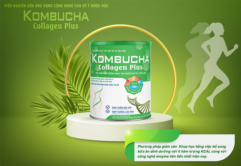 Sữa dinh dưỡng Kombucha Collagen Plus